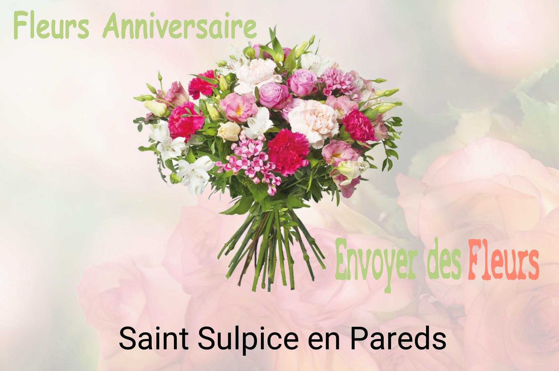 Bouquet de fleurs d’anniversaire livré à Saint-Sulpice-en-Pareds