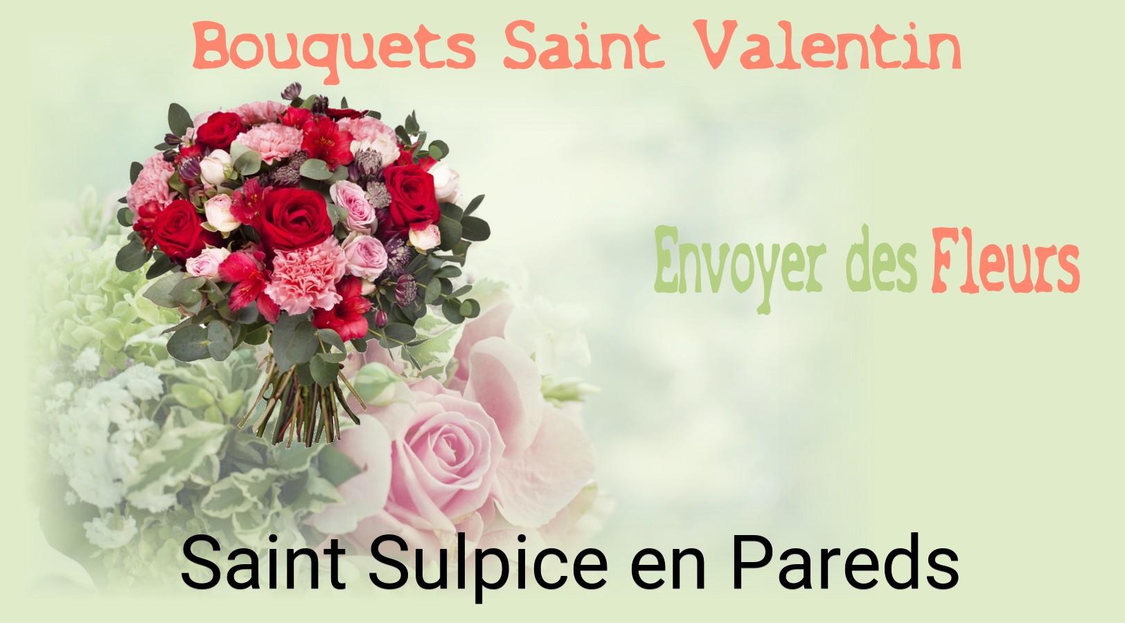 Roses de Saint-Valentin livrées à Saint-Sulpice-en-Pareds